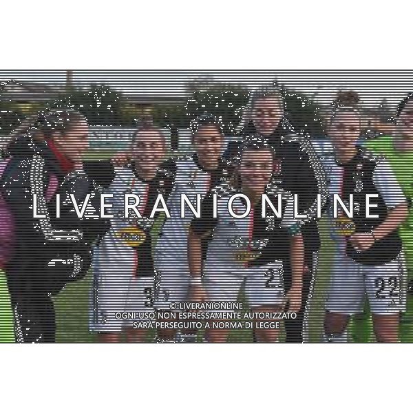 Calcio Coppa Italia Femminile 2019/2020 Verona, Italia 11/12/2019 Ottavi di Finale - Fortitudo Mozzecane vs Juventus Women Nella foto: Asia Bragonzi – attaccante - Juven\.tus Women (#22) Arianna Caruso – centrocampista – Juventus Women (#21) FOTO GIANCARLO DALLA RIVA-ALESSIO MARINI-AG ALDO LIVERANI SAS