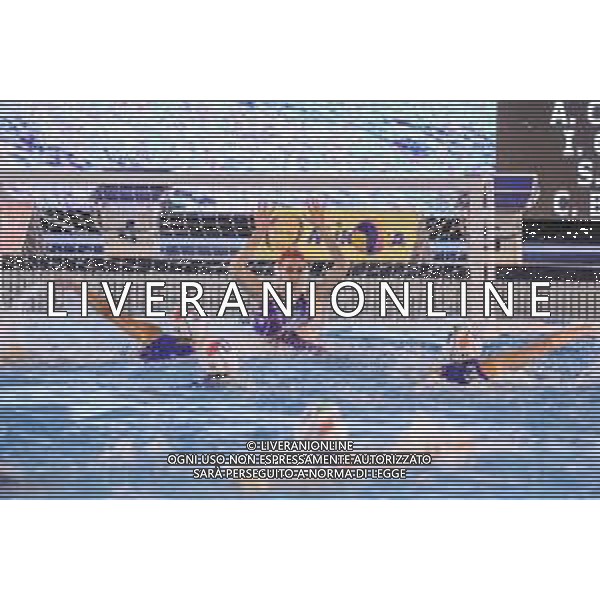 Nazionale Italiana di Pallanuoto Roma, Italia 11/12/2019 WaterPolo World League Women - Italia vs Russia Nella foto: Pystina (Russia) parata G. Gorlero (Italia) FOTO SIMONE SCARANO-ALESSIO MARINI -AG ALDO LIVERANI SAS