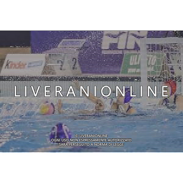 Nazionale Italiana di Pallanuoto Roma, Italia 11/12/2019 WaterPolo World League Women - Italia vs Russia Nella foto: R. Aiello (Italia) a contrasto con Chagochkina (Russia) FOTO SIMONE SCARANO-ALESSIO MARINI -AG ALDO LIVERANI SAS