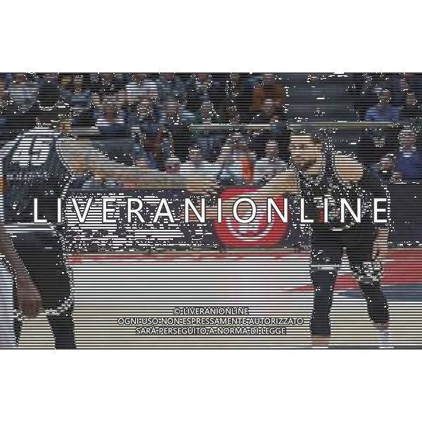 Basket EuroCup 2019/2020 Bologna, Italia 11/12/2019 Segafredo Virtus Bologna vs Promitheas Patras Nella foto: Julian Gamble (sin.) e Kyle Weems (Virtus Segafredo Bologna) foto michele nucci-alessio marini-ag aldo liverani sas