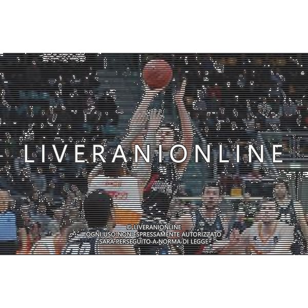 Basket EuroCup 2019/2020 Bologna, Italia 11/12/2019 Segafredo Virtus Bologna vs Promitheas Patras Nella foto: Alessandro Pajola (Virtus Segafredo Bologna) contrastato da Chris Babb (Promitheas Patrasso B.C.) foto michele nucci-alessio marini-ag aldo liverani sas