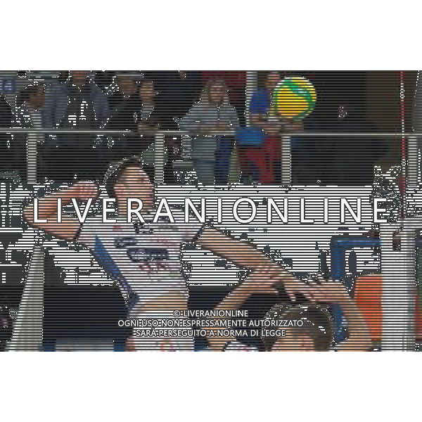 Volley Champions League Men 2019/2020 Trento, Italia 12/12/2019 Trentino Itas vs Fenerbahce HDI Sigorta Istambul Nella foto: Lorenzo Codarin (15) ITAS Trentino FOTO ROBERTO TOMMASINI-ALESSIO MARINI-AG ALDO LIVERANI SAS