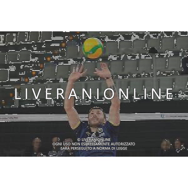 Volley Champions League Men 2019/2020 Trento, Italia 12/12/2019 Trentino Itas vs Fenerbahce HDI Sigorta Istambul Nella foto: Ulas Kiyak (1) Fenerbahce HDI Sigorta Istambul in palleggio. FOTO ROBERTO TOMMASINI-ALESSIO MARINI-AG ALDO LIVERANI SAS