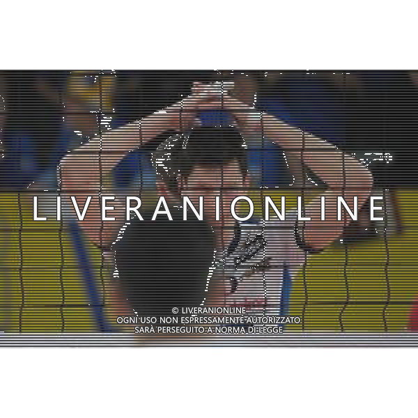 Volley Champions League Men 2019/2020 Trento, Italia 12/12/2019 Trentino Itas vs Fenerbahce HDI Sigorta Istambul Nella foto: Srecko Lisinac (20) ITAS Trentino FOTO ROBERTO TOMMASINI-ALESSIO MARINI-AG ALDO LIVERANI SAS