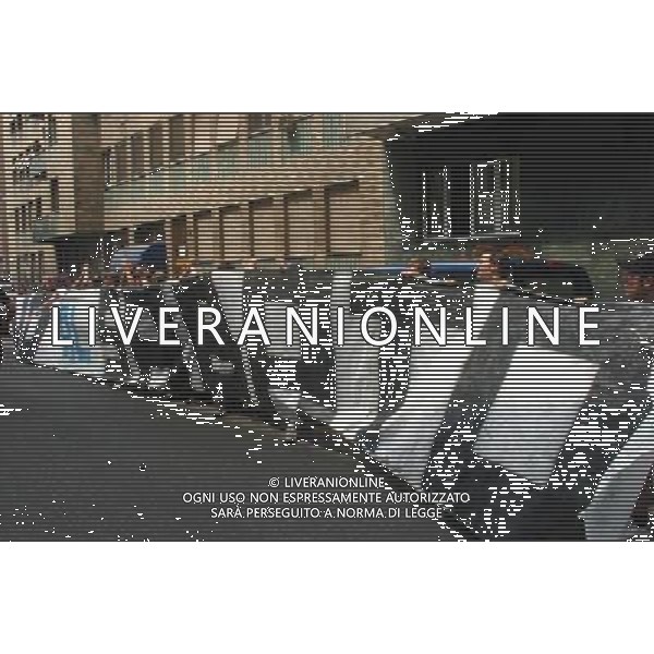 Milano 07/07/2005 Assemblea di Lega nella foto: protesta degli ultras foto Arcaini / Ag.Aldo liverani