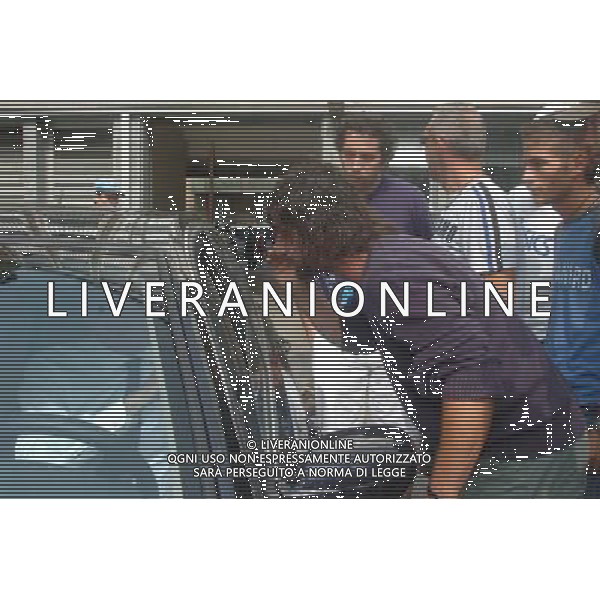 Milano 07/07/2005 Assemblea di Lega nella foto: Antonio Giraudo con ultras foto Arcaini / Ag.Aldo liverani