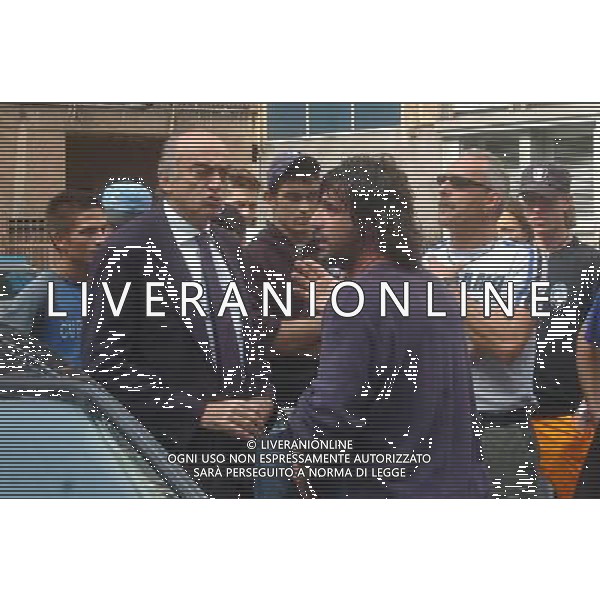 Milano 07/07/2005 Assemblea di Lega nella foto: Antonio Giraudo con ultras foto Arcaini / Ag.Aldo liverani