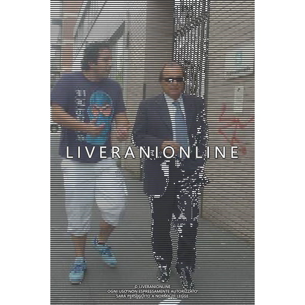 Milano 07/07/2005 Assemblea di Lega nella foto: Gino Corioni con ultras foto Arcaini / Ag.Aldo liverani