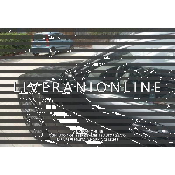 Milano 07/07/2005 Assemblea di Lega nella foto:Auto di Enrico Preziosi danneggiata foto Arcaini / Ag.Aldo liverani