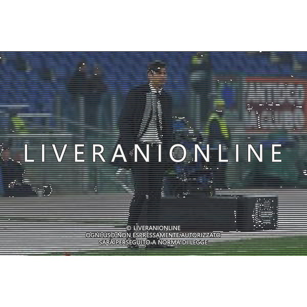 Roma vs Wolfsberg Europa League - 6 giornata Stadio Olimpico - Roma 12-12-2019 nella foto Paulo Fonseca FOTO FEDERICO GAETANO-AG ALDO LIVERANI SAS