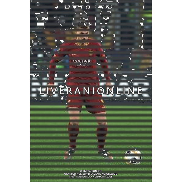 Roma vs Wolfsberg Europa League - 6 giornata Stadio Olimpico - Roma 12-12-2019 nella foto Edin Dzeko FOTO FEDERICO GAETANO-AG ALDO LIVERANI SAS