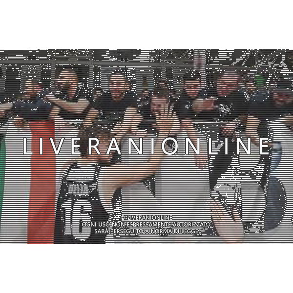Campionato di Basket Serie A 2019/2020 Bologna, Italia 14/12/2019 Segafredo Virtus Bologna vs Happy Casa Brindisi Nella foto: l...esultanza della Virtus per la vittoria su Brindisi FOTO MICHELE NUCCI-ALESSIO MARINI-AG ALDO LIVERANI SAS