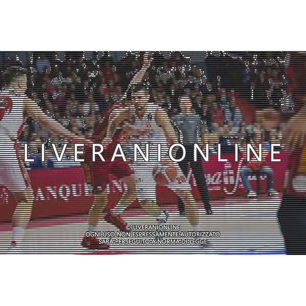 Campionato di Basket Serie A 2019/2020 Venezia, Italia 15/12/2019 Umana Reyer Venezia vs AX Armani Exchange Olimpia Milano Nella foto: Andrea Cinciarini dell\' AX Armani Exchange Olimpia Milano FOTO ALESSIO MARINI-AG ALDO LIVERANI SAS