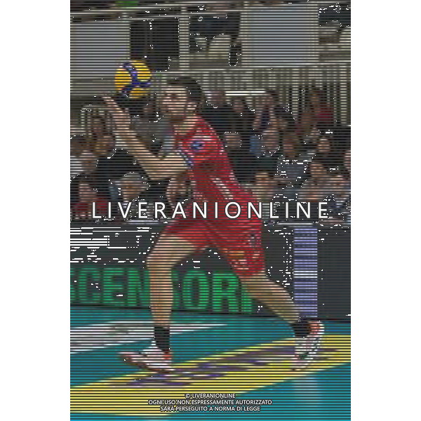 Campionato di Volley Superlega Serie A 2019/2020 Padova, Italia 15/12/2019 Kioene Padova vs Cucine Lube Civitanova Nella foto: Simone Anzani, Cucine Lube Civitanova FOTO VALERIA LIPPERA-ALESSIO MARINI-AG ALDO LIVERANI SAS