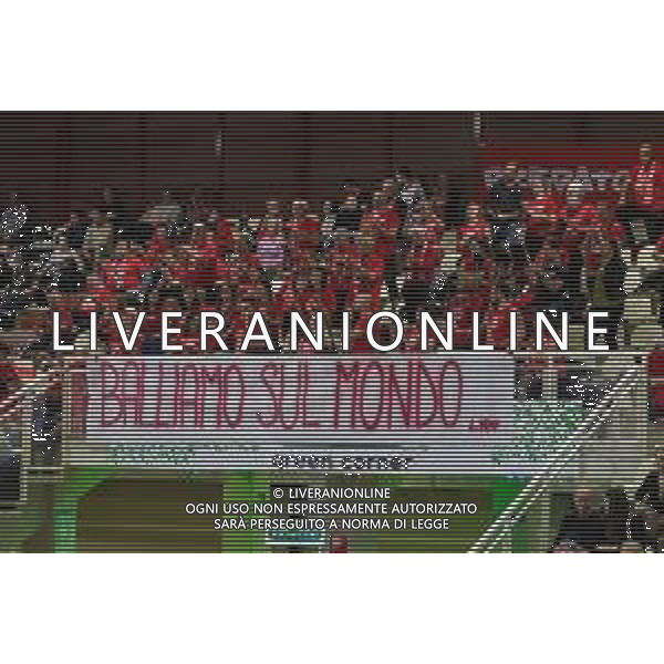 Campionato di Volley Superlega Serie A 2019/2020 Padova, Italia 15/12/2019 Kioene Padova vs Cucine Lube Civitanova Nella foto: Lube nel cuore FOTO VALERIA LIPPERA-ALESSIO MARINI-AG ALDO LIVERANI SAS