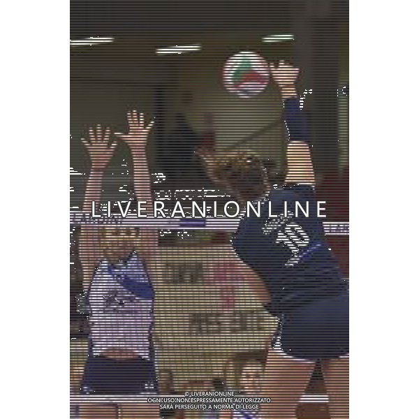 Campionato di Volley Serie A1 Femminile 2019/2020 Jesi (AN), Italia 15/12/2019 Lardini Filottrano vs Il Bisonte Firenze Nella foto: Schiacciata Angelina Giulia (Lardini Filottrano) FOTO ROBERTO BARTOMEOLI-ALESSIO MARINI-AG ALDO LIVERANI SAS
