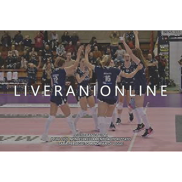 Campionato di Volley Serie A1 Femminile 2019/2020 Jesi (AN), Italia 15/12/2019 Lardini Filottrano vs Il Bisonte Firenze Nella foto: Lardini Filottrano dopo un punto conquistato FOTO ROBERTO BARTOMEOLI-ALESSIO MARINI-AG ALDO LIVERANI SAS