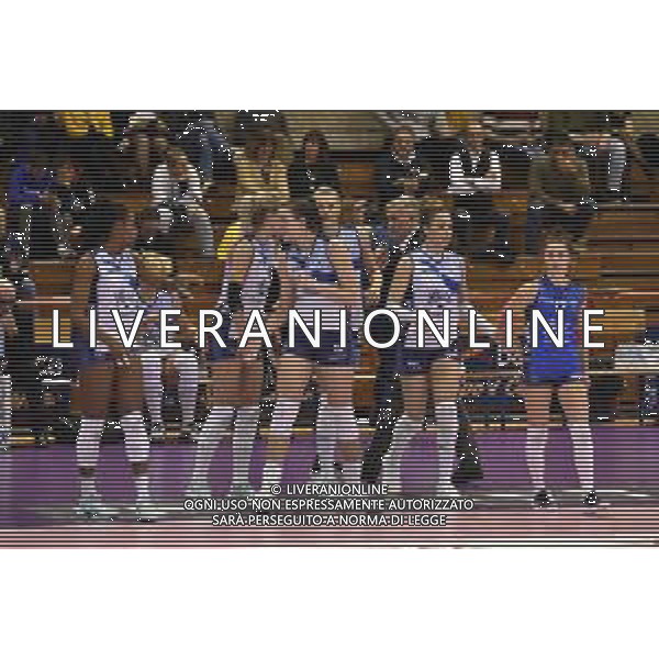 Campionato di Volley Serie A1 Femminile 2019/2020 Jesi (AN), Italia 15/12/2019 Lardini Filottrano vs Il Bisonte Firenze Nella foto: Il Bisonte Firenze rientra in campo FOTO ROBERTO BARTOMEOLI-ALESSIO MARINI-AG ALDO LIVERANI SAS