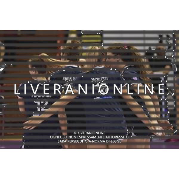 Campionato di Volley Serie A1 Femminile 2019/2020 Jesi (AN), Italia 15/12/2019 Lardini Filottrano vs Il Bisonte Firenze Nella foto: Lardini Filottrano FOTO ROBERTO BARTOMEOLI-ALESSIO MARINI-AG ALDO LIVERANI SAS