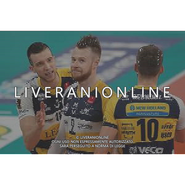 Campionato di Volley Superlega Serie A 2019/2020 Perugia, Italia 15/12/2019 Sir Safety Conad Perugia vs Leo Shoes Modena Nella foto: ivan zaytsev (n.9 leo schoes modena) deluso FOTO LORIS CERQUIGLINI-ALESSIO MARINI-AG ALDO LIVERANI SAS