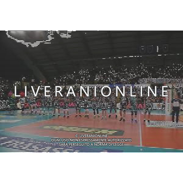 Campionato di Volley Superlega Serie A 2019/2020 Perugia, Italia 15/12/2019 Sir Safety Conad Perugia vs Leo Shoes Modena Nella foto: formazione sir safety conad perugia FOTO LORIS CERQUIGLINI-ALESSIO MARINI-AG ALDO LIVERANI SAS