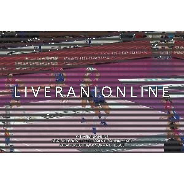 Campionato di Volley Serie A1 Femminile 2019/2020 NOVARA , Italia 15/12/2019 Igor Gorgonzola Novara vs Bartoccini Fortinfissi Perugia Nella foto: Alzata di Micha Hancock, 12 (Igor Gorgonzola Novara) FOTO SALVO BARBAGALLO-ALESSIO MARINI-AG ALDO LIVERANI SAS