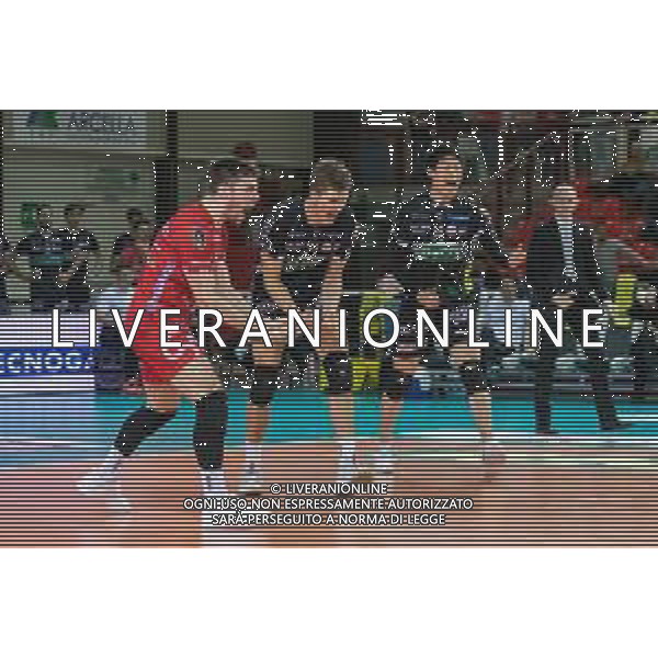 Campionato di Volley Superlega Serie A 2019/2020 Padova, Italia 15/12/2019 Kioene Padova vs Cucine Lube Civitanova Nella foto: kioene Padova FOTO VALERIA LIPPERA-ALESSIO MARINI-AG ALDO LIVERANI SAS