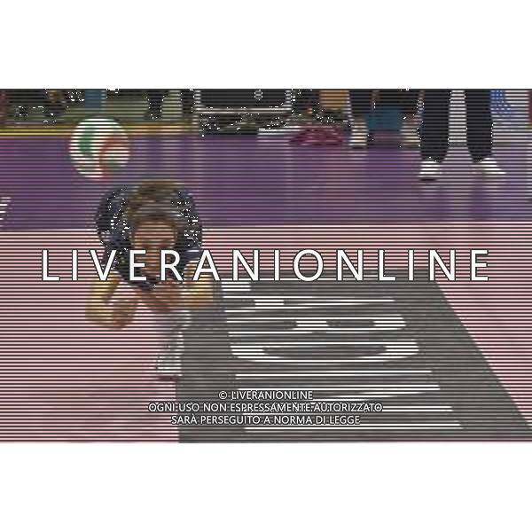 Campionato di Volley Serie A1 Femminile 2019/2020 Jesi (AN), Italia 15/12/2019 Lardini Filottrano-Il Bisonte Firenze Nella foto: Partenio Laura (Lardini Filottrano) in tuffo FOTO ROBERTO BARTOMEOLI-ALESSIO MARINI-AG ALDO LIVERANI SAS