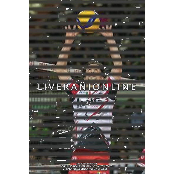 Campionato di Volley Superlega Serie A 2019/2020 Padova, Italia 15/12/2019 Kioene Padova vs Cucine Lube Civitanova Nella foto: Stijn D\'Hulst, Cucine Lube Civitanova FOTO VALERIA LIPPERA-ALESSIO MARINI-AG ALDO LIVERANI SAS
