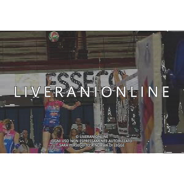 Campionato di Volley Serie A1 Femminile 2019/2020 Cuneo, Italia 15/12/2019 Igor Gorgonzola Novara vs Bartoccini Fortinfissi Perugia Nella foto: Megan Courtney, 6 (Igor Gorgonzola Novara) FOTO SALVO BARBAGALLO-ALESSIO MARINI-AG ALDO LIVERANI SAS