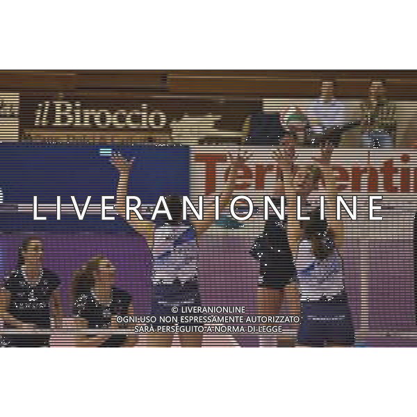 Campionato di Volley Serie A1 Femminile 2019/2020 Jesi (AN), Italia 15/12/2019 Lardini Filottrano-Il Bisonte Firenze Nella foto: Schiacciata Moretto Gaia (Lardini Filottrano) FOTO ROBERTO BATOMEOLI-ALESSIO MARINI-AG ALDO LIVERANI SAS