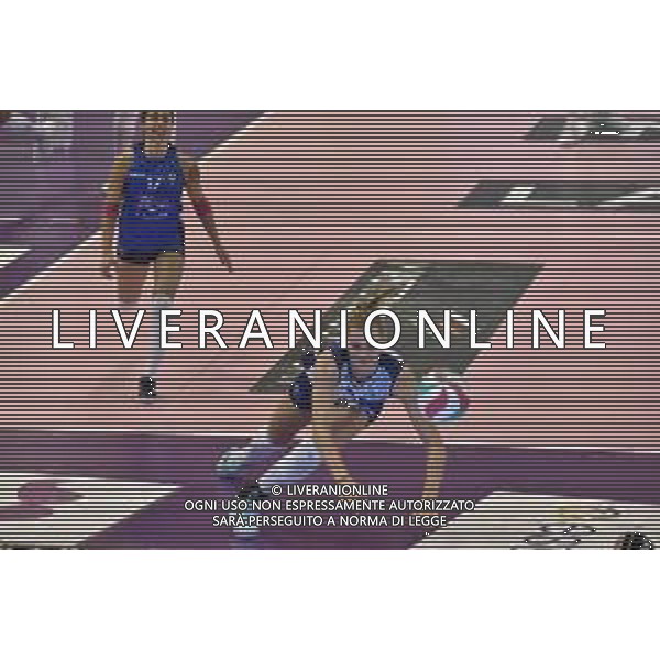 Campionato di Volley Serie A1 Femminile 2019/2020 Jesi (AN), Italia 15/12/2019 Lardini Filottrano-Il Bisonte Firenze Nella foto: Disperato recupero di Daalderop Nika (Il Bisonte Firenze) FOTO ROBERTO BATOMEOLI-ALESSIO MARINI-AG ALDO LIVERANI SAS
