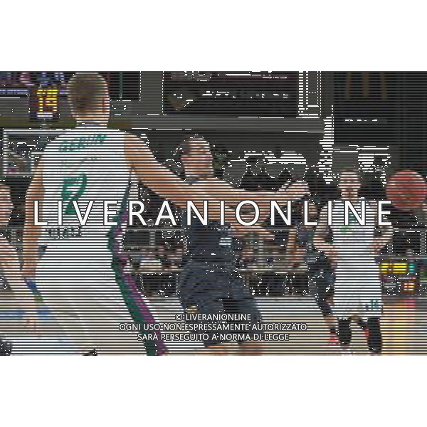 Basket EuroCup 2019/2020 Trento, Italia 17/12/2019 Dolomiti Energia Trento vs Unicaja Malaga Nella foto: Aaron Craft (4) Dolomiti Energia Trentino FOTO ROBERTO TOMMASINI-ALESSIO MARINI-AG ALDO LIVERANI SAS