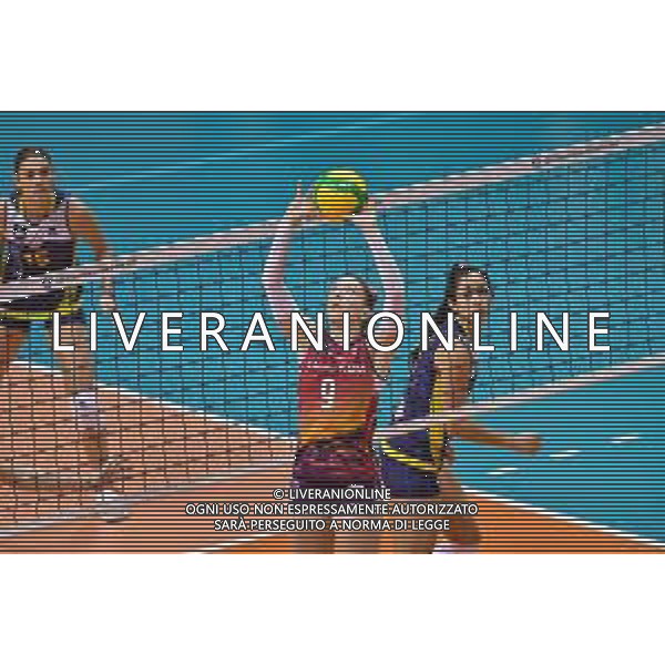 Volley Champions League Women 2019/2020 Siena, Italia 18/12/2019 Savino Del Bene Scandicci vs Nova KBM Branik Maribor Nella foto: Nina Stojljkovic (Nova KBM Branik Maribor) FOTO LISA GASTONI-ALESSIO MARINI-AG ALDO LIVERANI SAS