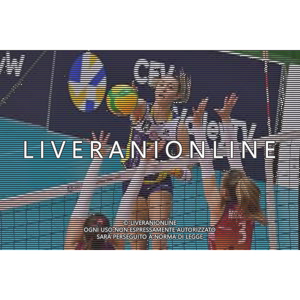 Volley Champions League Women 2019/2020 Siena, Italia 18/12/2019 Savino Del Bene Scandicci vs Nova KBM Branik Maribor Nella foto: Elena Pietrini (Savino Del Bene Scandicci) FOTO LISA GASTONI-ALESSIO MARINI-AG ALDO LIVERANI SAS