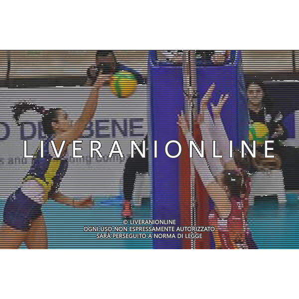 Volley Champions League Women 2019/2020 Siena, Italia 18/12/2019 Savino Del Bene Scandicci vs Nova KBM Branik Maribor Nella foto: Samantha Bricio (Savino Del Bene Scandicci) FOTO LISA GASTONI-ALESSIO MARINI-AG ALDO LIVERANI SAS