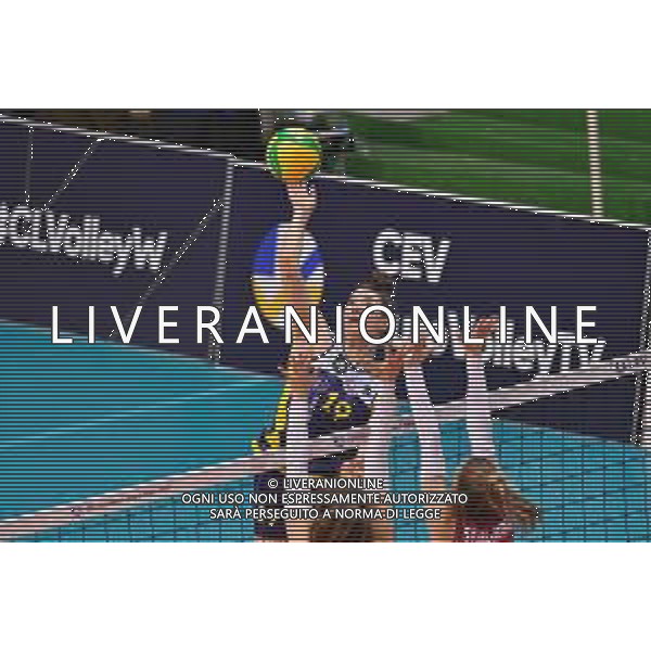 Volley Champions League Women 2019/2020 Siena, Italia 18/12/2019 Savino Del Bene Scandicci vs Nova KBM Branik Maribor Nella foto: Bojana Milenkovic (Savino Del Bene Scandicci) FOTO LISA GUGLIELMI-ALESSIO MARINI-AG ALDO LIVERANI SAS