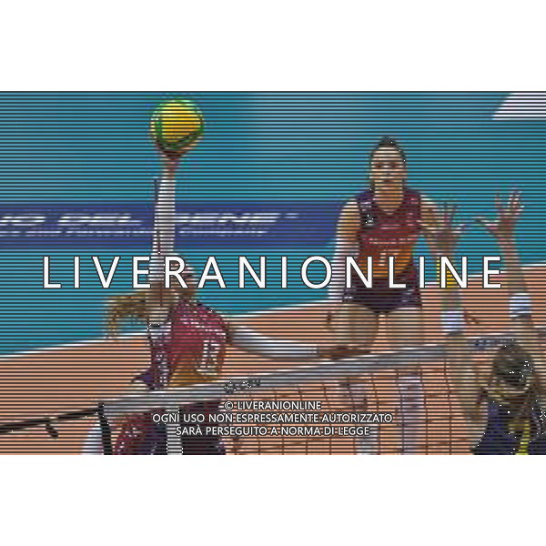 Volley Champions League Women 2019/2020 Siena, Italia 18/12/2019 Savino Del Bene Scandicci vs Nova KBM Branik Maribor Nella foto: Anita Sobocan (Nova KBM Branik Maribor) FOTO LISA GUGLIELMI-ALESSIO MARINI-AG ALDO LIVERANI SAS