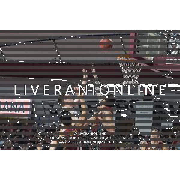 Basket EuroCup 2019/2020 Venezia, Italia 18/12/2019 Umana Reyer Venezia vs Rytas Vilnius Nella foto: Evaldas Kairys (Rytas Vilnius) Contrastato da Francesco Pellegrino (Umana Reyer Venezia) FOTO ALFIO GUARISE-ALESSIO MARINI-AG ALDO LIVERANI SAS