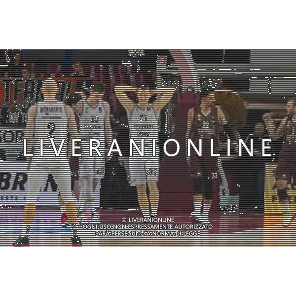Basket EuroCup 2019/2020 Venezia, Italia 18/12/2019 Umana Reyer Venezia vs Rytas Vilnius Nella foto: Arnas Butkevičius (Rytas Vilnius) dispiaciuto per la sconfitta FOTO ALFIO GUARISE-ALESSIO MARINI-AG ALDO LIVERANI SAS