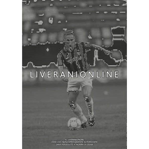 22-08-1992 MILANO-TROFEO LUIGI BERLUSCONI MILAN INTER 1-0 NELLA FOTO JEAN PIERRE PAPIN AG ALDO LIVERANI SAS