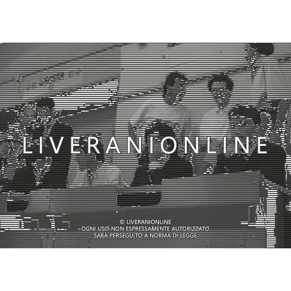 22-08-1992 MILANO-TROFEO LUIGI BERLUSCONI MILAN INTER 1-0 NELLA FOTO FILIPPO GALLI-ALDO SERENA-FERNANDO DE NAPOLI E STEFANO ERANIO AG ALDO LIVERANI SAS