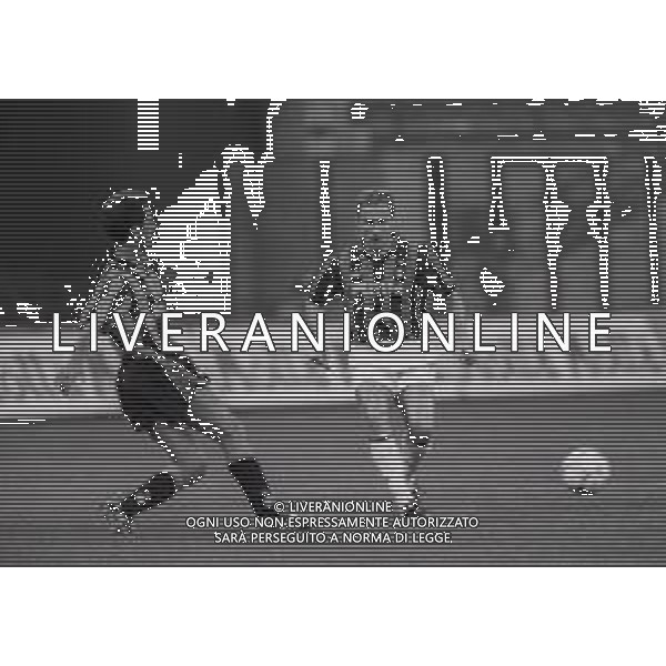 22-08-1992 MILANO-TROFEO LUIGI BERLUSCONI MILAN INTER 1-0 NELLA FOTO RICCARDO FERRI E JEAN PIERRE PAPIN AG ALDO LIVERANI SAS