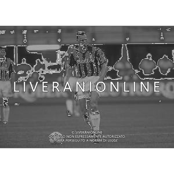 22-08-1992 MILANO-TROFEO LUIGI BERLUSCONI MILAN INTER 1-0 NELLA FOTO MARCO VAN BASTEN AG ALDO LIVERANI SAS