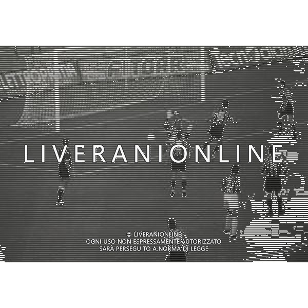 22-08-1992 MILANO-TROFEO LUIGI BERLUSCONI MILAN INTER 1-0 NELLA FOTO GOAL JEAN PIERRE PAPIN AG ALDO LIVERANI SAS