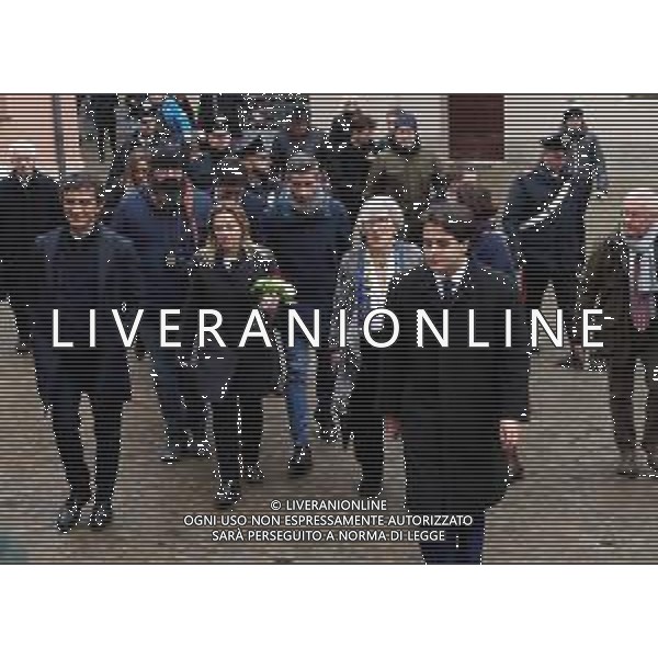IMOLA 19 12 2019 FRATELLI D\'ITALIA GIORGIA MELONI A IMOLA NELLA FOTO DA SINISTRA GALEAZZO BIGNAMI GIORGIA MELONI DONATELLA MARCHETTI E NICOLAS VACCHI ©SANNA /AGENZIA ALDO LIVERANI SAS