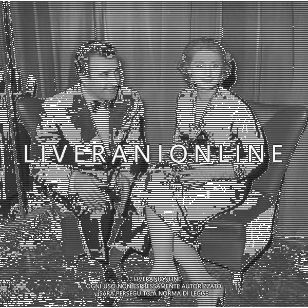 RETROSPETTIVA FESTIVAL DI NAPOLI 1954, Secondo festival della canzone napoletana Teatro Delle Palme Napoli 20-22 maggio 1954 ©Archivio Giovanni Liverani /AGENZIA ALDO LIVERANI SAS