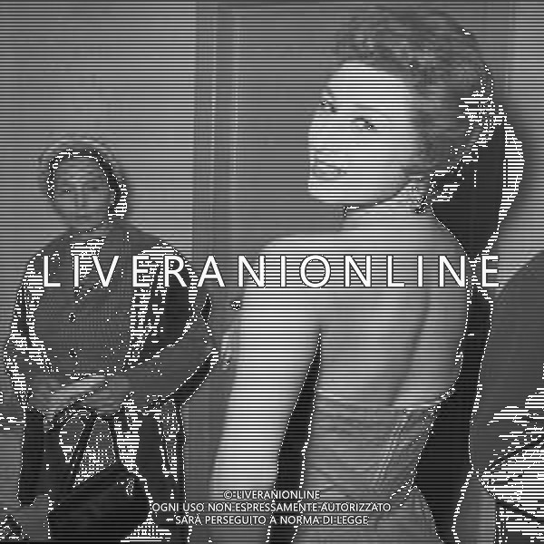 RETROSPETTIVA FESTIVAL DI NAPOLI 1954, Secondo festival della canzone napoletana Teatro Delle Palme Napoli 20-22 maggio 1954 Nella foto Marcella Davilland ©Archivio Giovanni Liverani /AGENZIA ALDO LIVERANI SAS