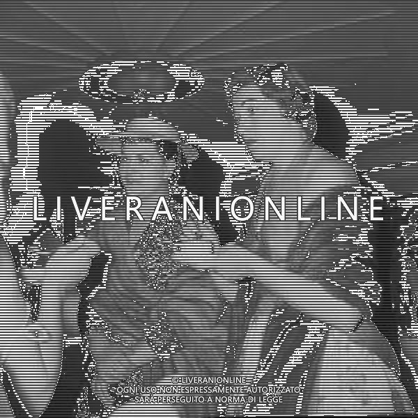 RETROSPETTIVA FESTIVAL DI NAPOLI 1955, Terzo festival della canzone napoletana Teatro Mediterraneo Napoli 16-18 giugno 1955 Nella foto maria Paris e carla boni ©Archivio Giovanni Liverani /AGENZIA ALDO LIVERANI SAS