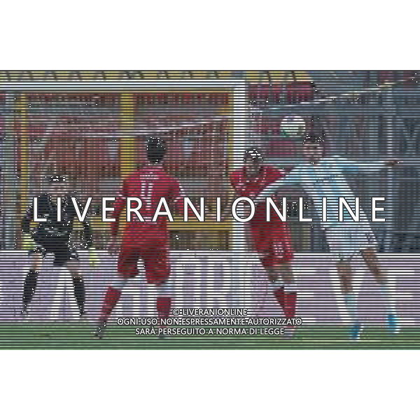 Campionato di Calcio Serie B 2019/2020 Perugia, Italia 21/12/2019 Perugia-Virtus Entella Nella foto: claudio morra (n.18 attaccante virtu entella) vs norbert gyomber (n.32 perugia calcio) ©LM/Loris Cerquiglini-Alessio Marini/AGENZIA ALDO LIVERANI SAS